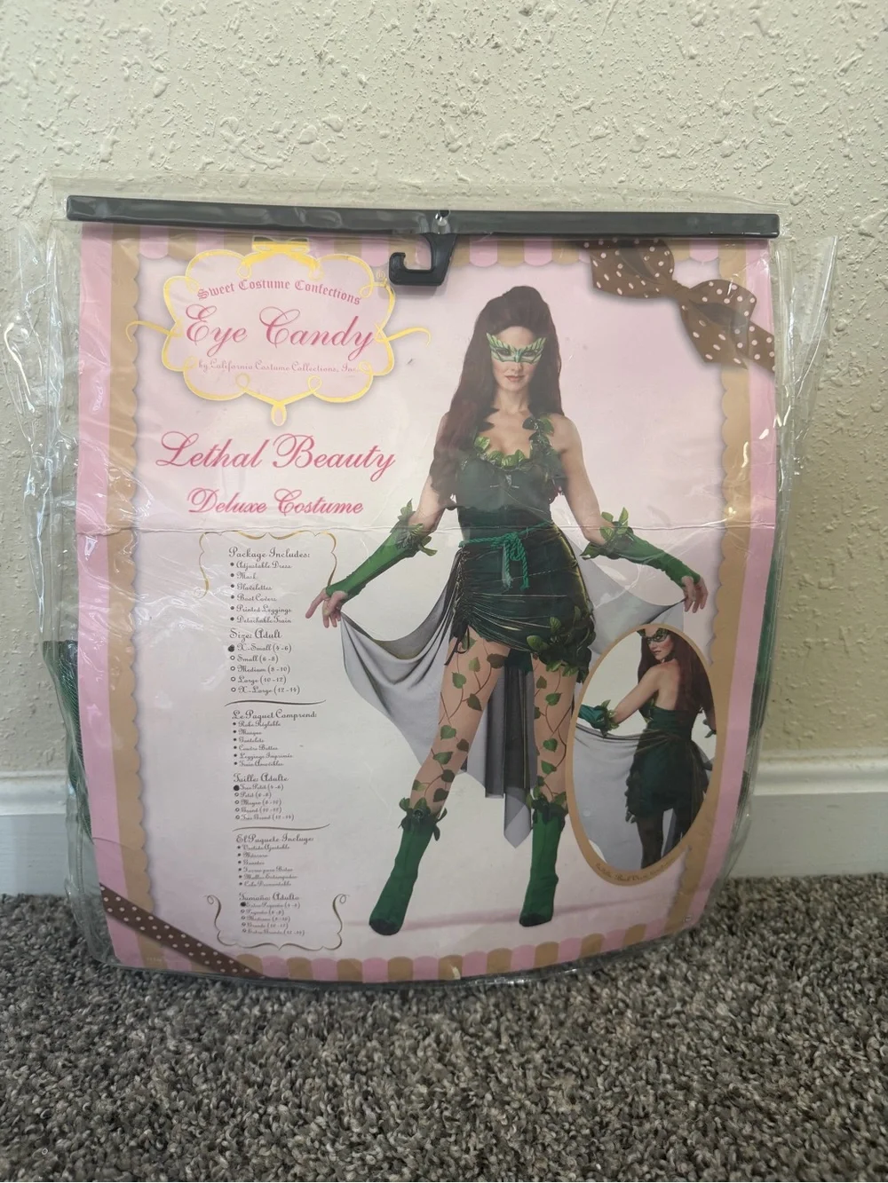 eye candy Green Lethal Beauty Deluxe Costume